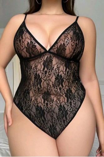 Siyah Dantel Özel Tasarım Babydoll 15073